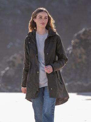 Women's Wax Riding Coat