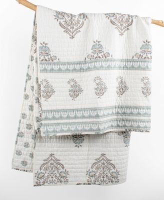 Kamira Reversible Quilted Throw, 50" x 60"