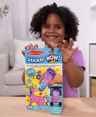 Sticker WOW Purple Unicorn Bundle