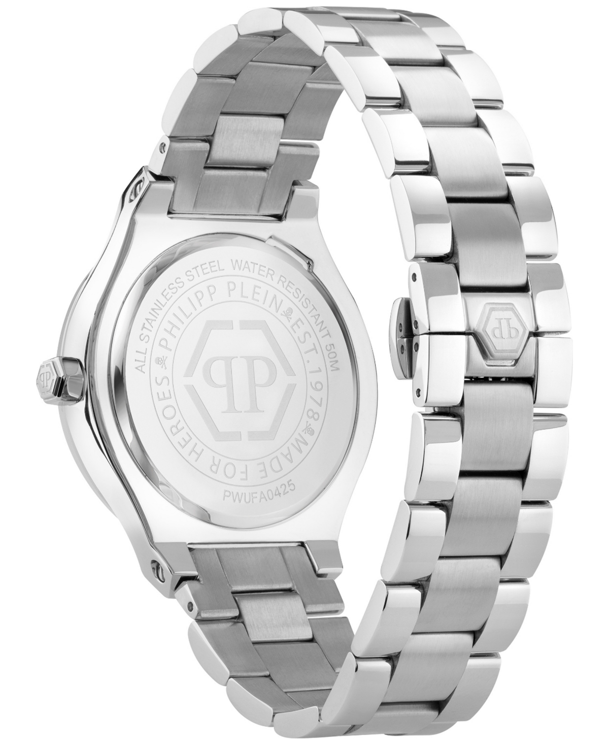 Philipp Plein Plein Underdog Bracelet Watch In Stainless Steel