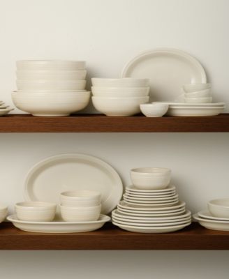 Linen Bistro Coupe 12 Pc. Dinnerware Set, Service for 4