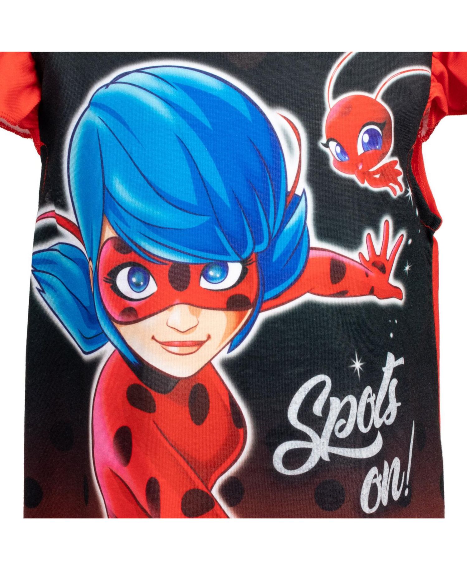 Girls Ladybug Nightgown Pajamas
