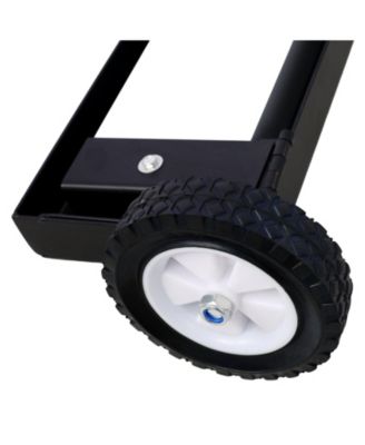 24'' Rolling Magnetic Pick-Up Sweeper, Heavy Duty Push-Type with Release, for Nails Needles Screws Collection,100 Pound Capacity