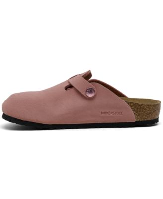 Little Girls Boston Suede Leather Clogs from Finish Line