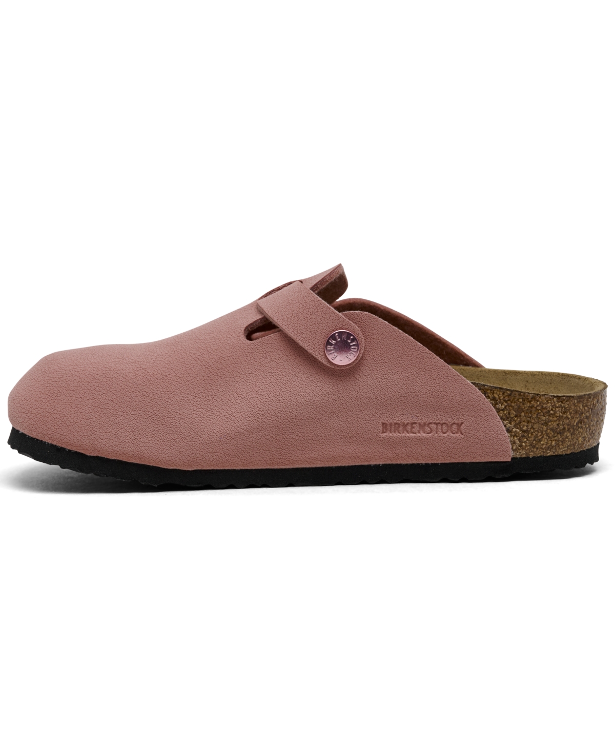 Birkenstock Unisex Boston Kid Suede Leather Clogs - Toddler, Little Kid In Pink Clay