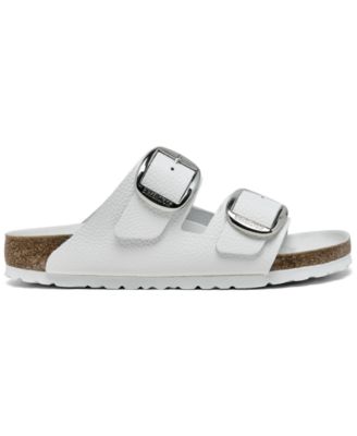 Women's Arizona Big Buckle Oiled Leather Sandals from Finish Line