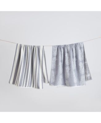 100% Cotton Jacquard 2 Pack Summer Beach Towels