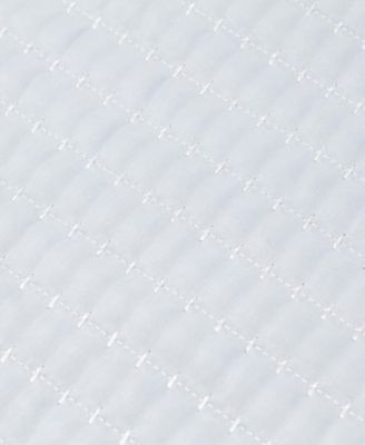 Detailed Channel Stitch Microfiber Quilt Set With Shams