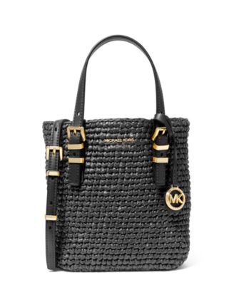 Michael Kors - Quinn Small North South Woven Tote Crossbody