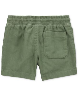 Toddler Boys Pull-On Cotton Shorts