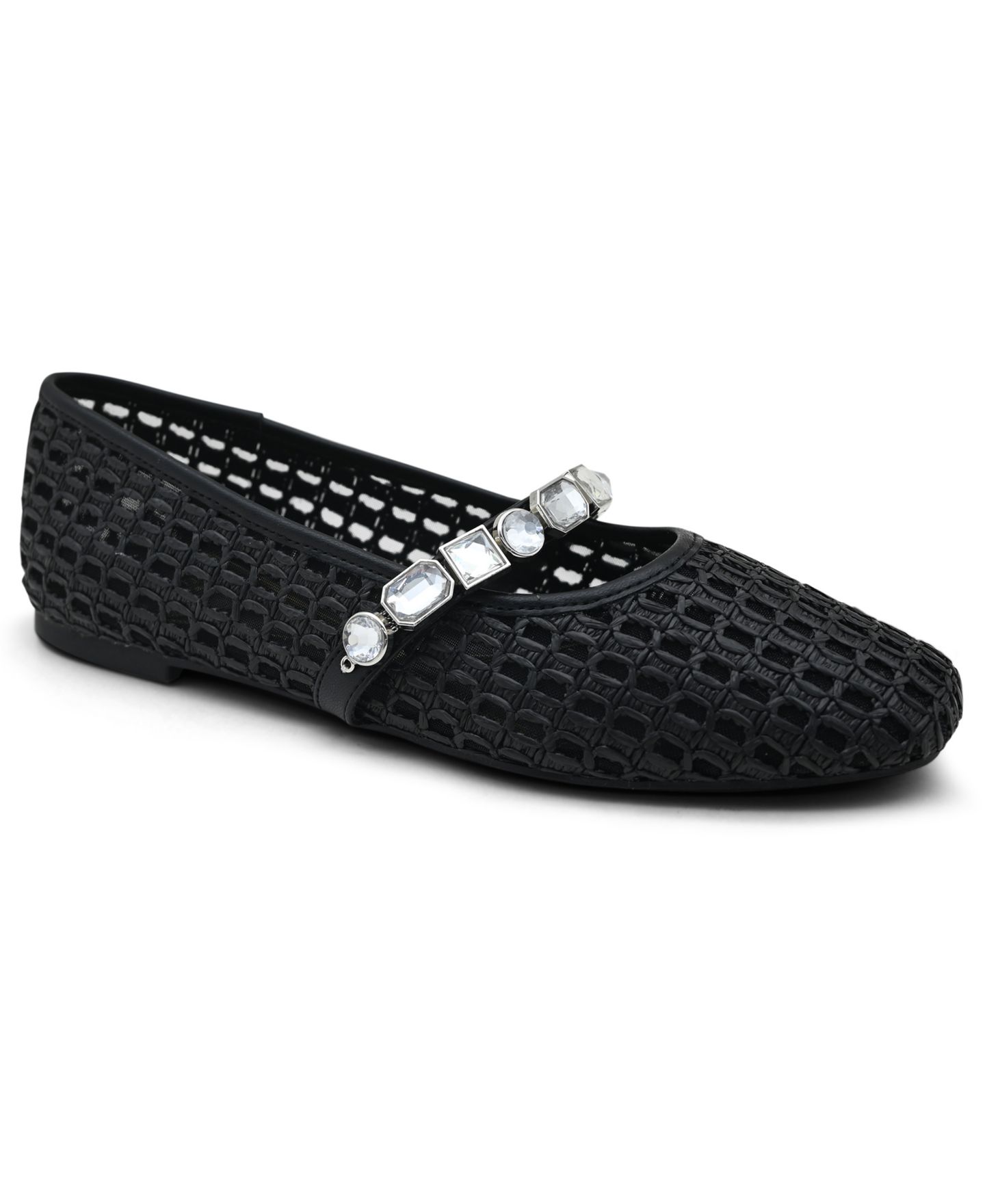 Женские балетки Kenneth Cole New York Zeta Mary Jane Ballet Flats, цвет: Чёрный — фото 1