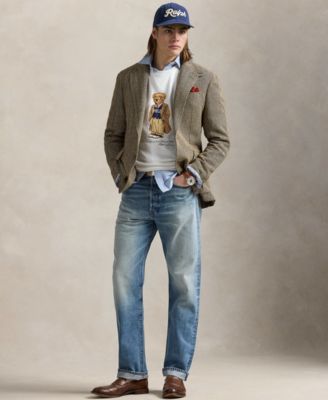 Men's Polo Bear Fleece Sweatshirt