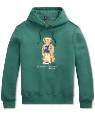 Men's Polo Bear Fleece Hoodie