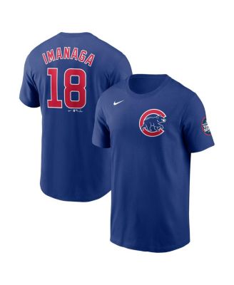 Nike - Men's Shota Imanaga Royal Chicago Cubs 2025 MLB World Tour: Tokyo Series Name Number T-Shirt