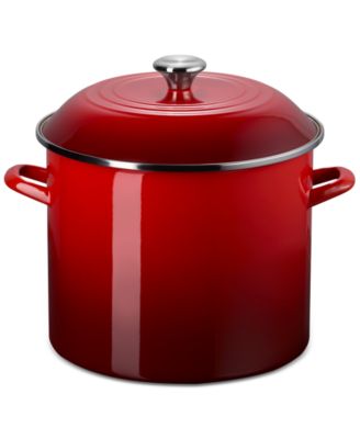 Enamel On Steel 16-Qt. Stockpot