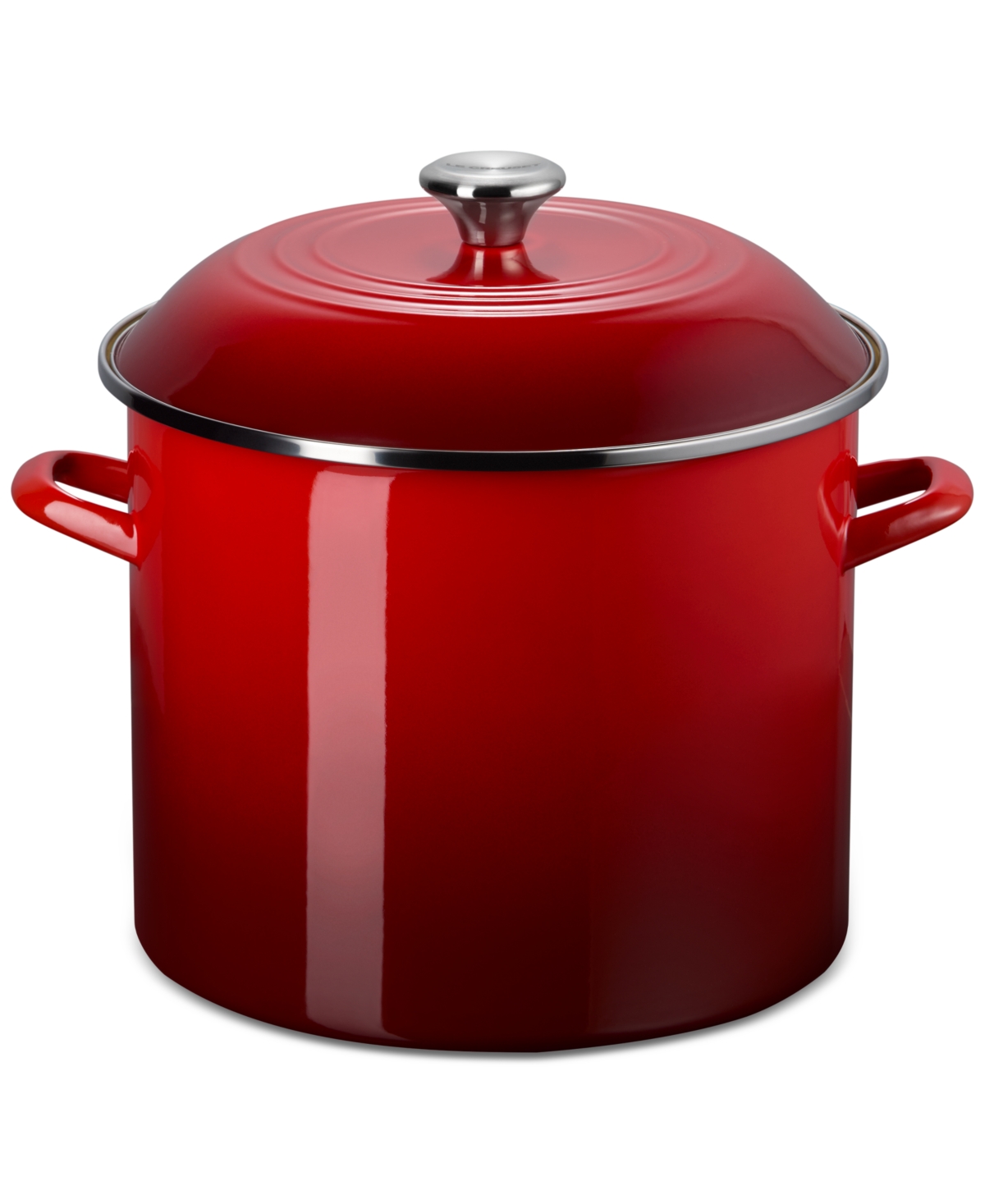Le Creuset Enamel On Steel 16-qt. Stockpot In Cerise