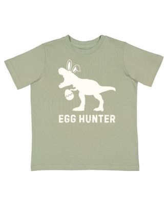 Little & Big Boys Egg Hunter Easter Short Sleeve T-Shirt