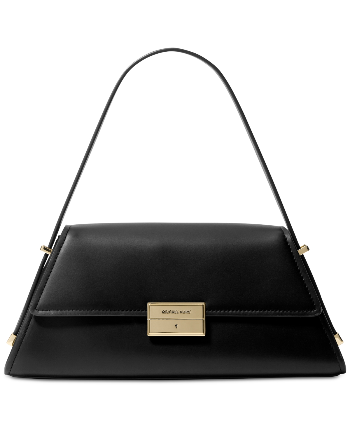 Michael Kors Ludlow Medium Convertible Shoulder Bag In Black