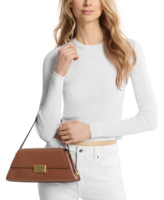 Michael Kors Ludlow Small Leather Convertible Shoulder Bag - Macy's