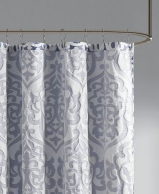 Odette Jacquard Shower Curtain, 72" x  72"
