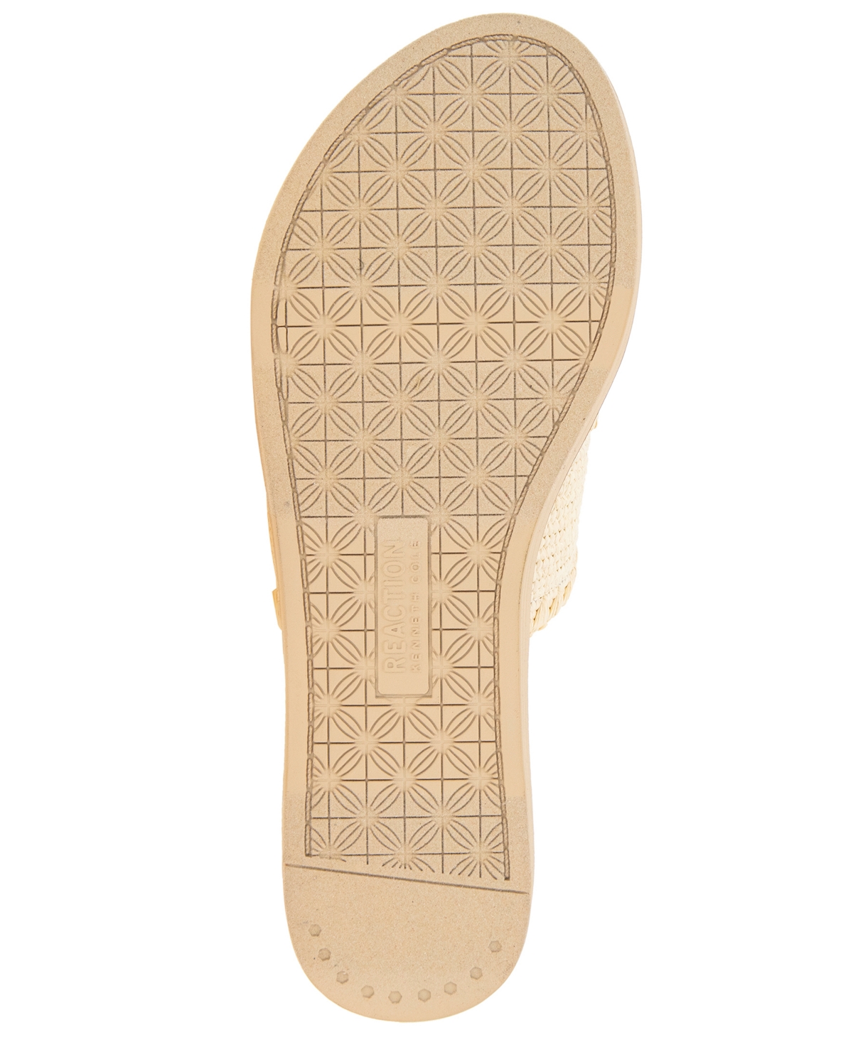 Kenneth Cole Reaction Women's Sabriya Slide Flat Sandals In Natural Raffia