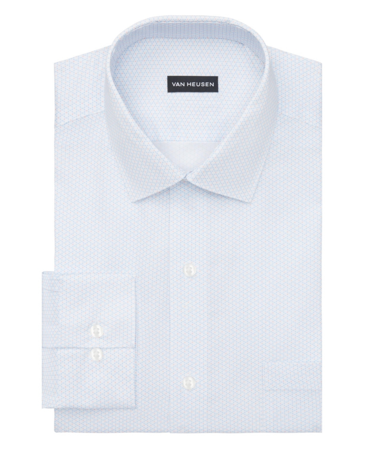 VAN HEUSEN MEN'S REGULAR FIT DRESS SHIRT 