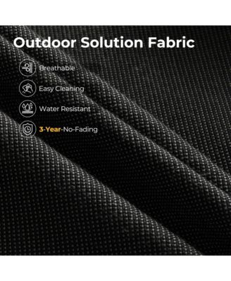 Outdoor Patio Furniture Set,6 Pieces Rattan Sectional Patio Furniture Set,Outside Coversation Set with Extra Deep Outdoor Sofa Couch and Solar Coffee Table for Porch Balcony Backyard Deck Poolside