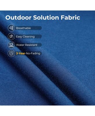 Outdoor Patio Furniture Set,6 Pieces Rattan Sectional Patio Furniture Set,Outside Coversation Set with Extra Deep Outdoor Sofa Couch and Solar Coffee Table for Porch Balcony Backyard Deck Poolside