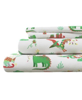 Ultra-Soft Turkish Cotton Flannel Christmas Print Sheet Set