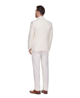 Men's 3-Piece Slim Fit Tuxedo with Peak Lapel