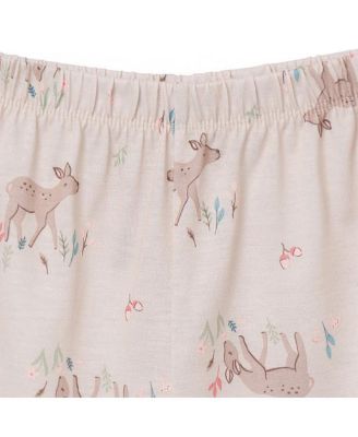 Toddler Girls 2-Piece Peplum Pajama Set