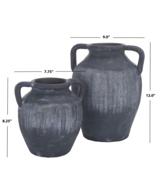 Mira Stoneware Vase (Set of 2)