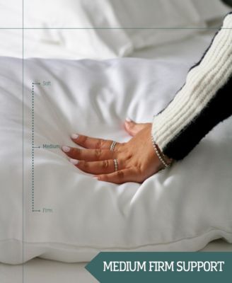 Square Pillow Insert - 22"x22" | Pack of 2 | Feather and Down Filling | Machine Washable | Made in USA