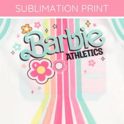 Girls Jersey Athletic Tank Top and Shorts Outfit Set