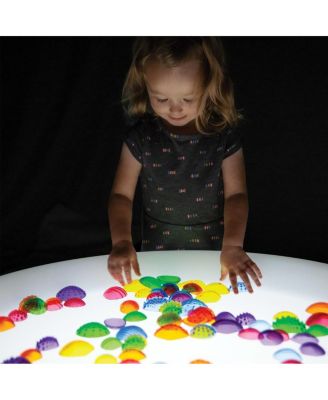 Transparent Tactile Shells - 108 Pieces