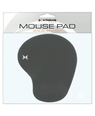 Wrist-Rest Gel Mouse Pad - Black