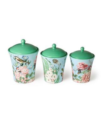 Flora 3-Piece Canister Set