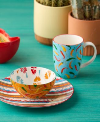 Caliente All-Purpose Bowls, Set of 6, Service for 6