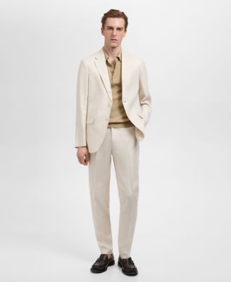 Men's Super Slim-Fit Tailored Trouser Pants