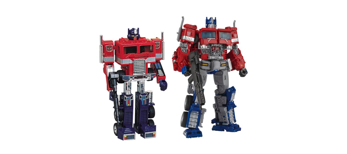 Детские фигурки Transformers Optimus Prime 35th Anniversary G1 Reissues 2-Piece Action Figure Set, 14 Years & Up — фото 1