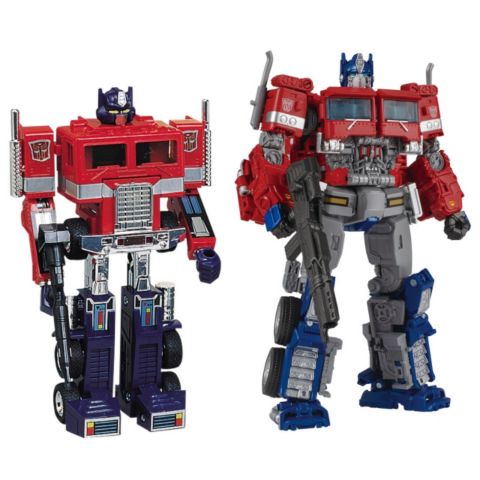 Детские фигурки Transformers Optimus Prime 35th Anniversary G1 Reissues 2-Piece Action Figure Set, 14 Years & Up