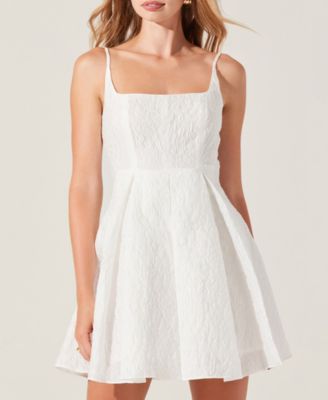 Women's Ellie Jacquard Fit & Flare Dress