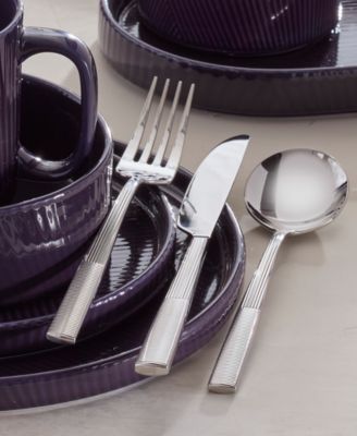 Modulus Mirror 20-Pc. Flatware Set, Service for 4		