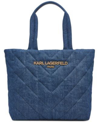 在庫有即発】Karl Lagerfeld QUILTING VOYAGE BIKER LARGE TOTE Voyage Quilted Tote | Totes | Karl Lagerfeld Paris