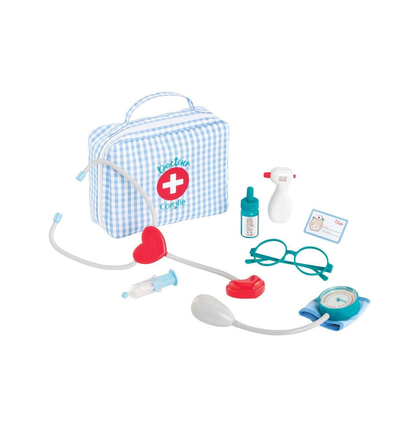 Детские игрушки Corolle My First Doll Doctor 8-Piece Kit, Ages 18 Months+, цвет: Assorted Pre-Pack — фото 1