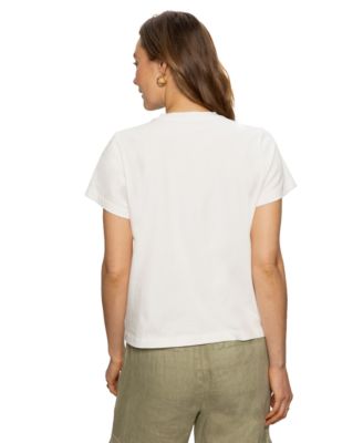 Sanctuary Women's Cotton Embroidered Perfect Tee - Macy's
