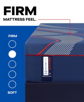 Posturepedic Elite Brenham II 14" Firm Hybrid Tight Top Mattress Set - California King
