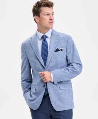 Tommy Hilfiger - Men's Modern-Fit Check Sport Coat
