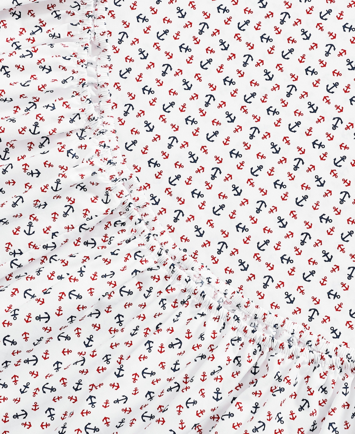 TOMMY HILFIGER PRINTED 200-THREAD COUNT COTTON PERCALE 3-PC. SHEET SET, TWIN XL 