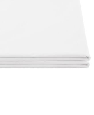 Solid 200-Thread Count Hem Stripe Cotton Percale 3-Pc. Sheet Set, Twin